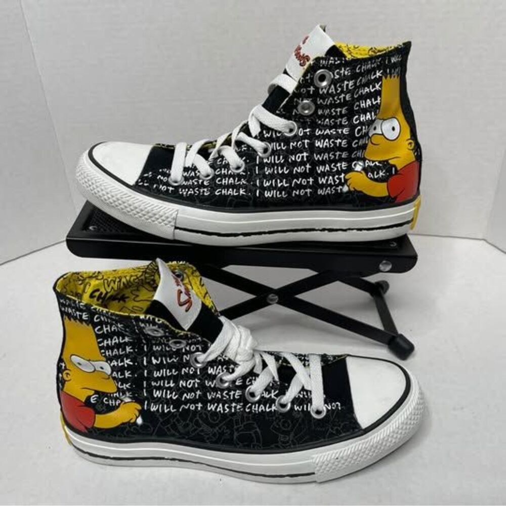 Converse The Simpsons Bart New size 5 OBO